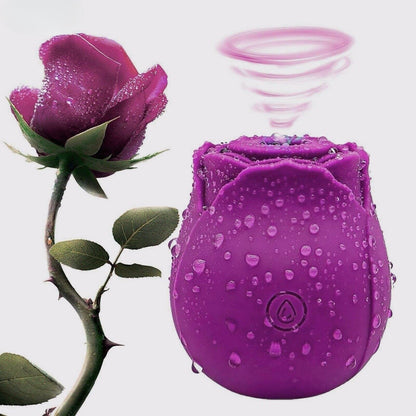 Roses Clitoral Stimulator Sucking Vibrator – Tongue Sucker for Women
